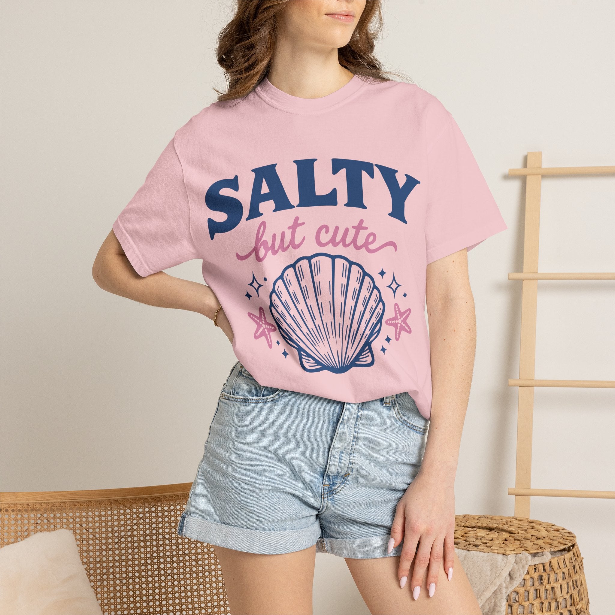 Salty But Cute Seashell T-Shirt