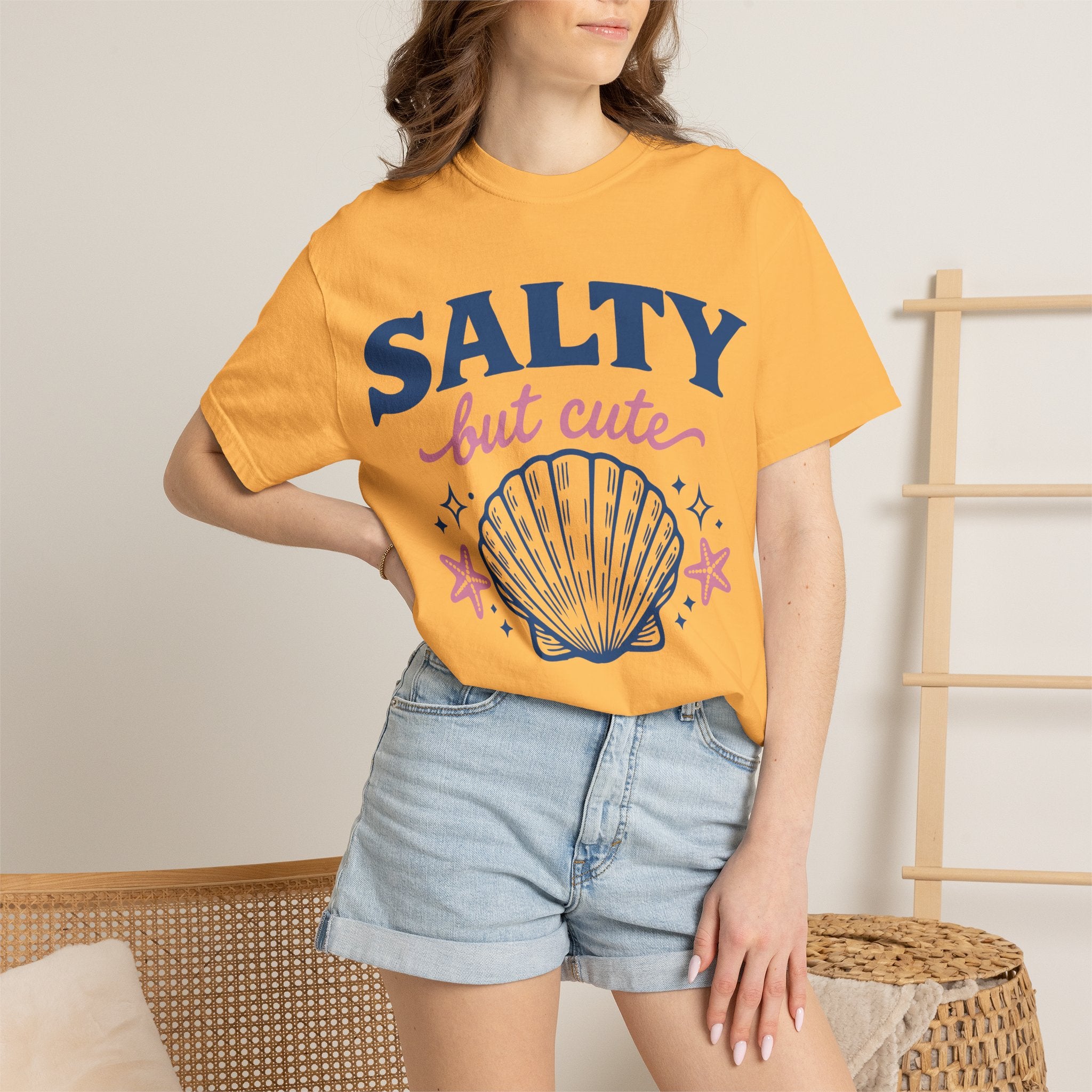 Salty But Cute Seashell T-Shirt