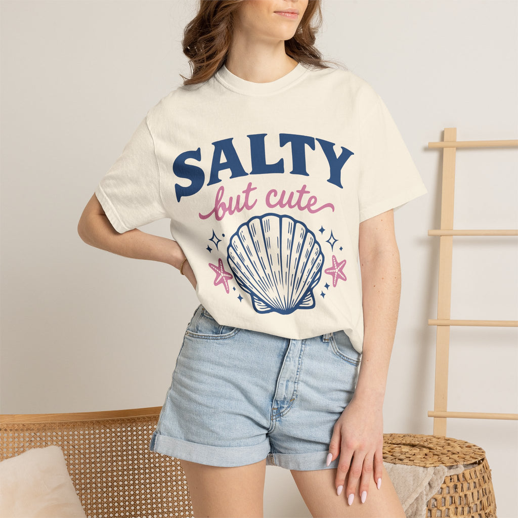 Salty But Cute Seashell T-Shirt
