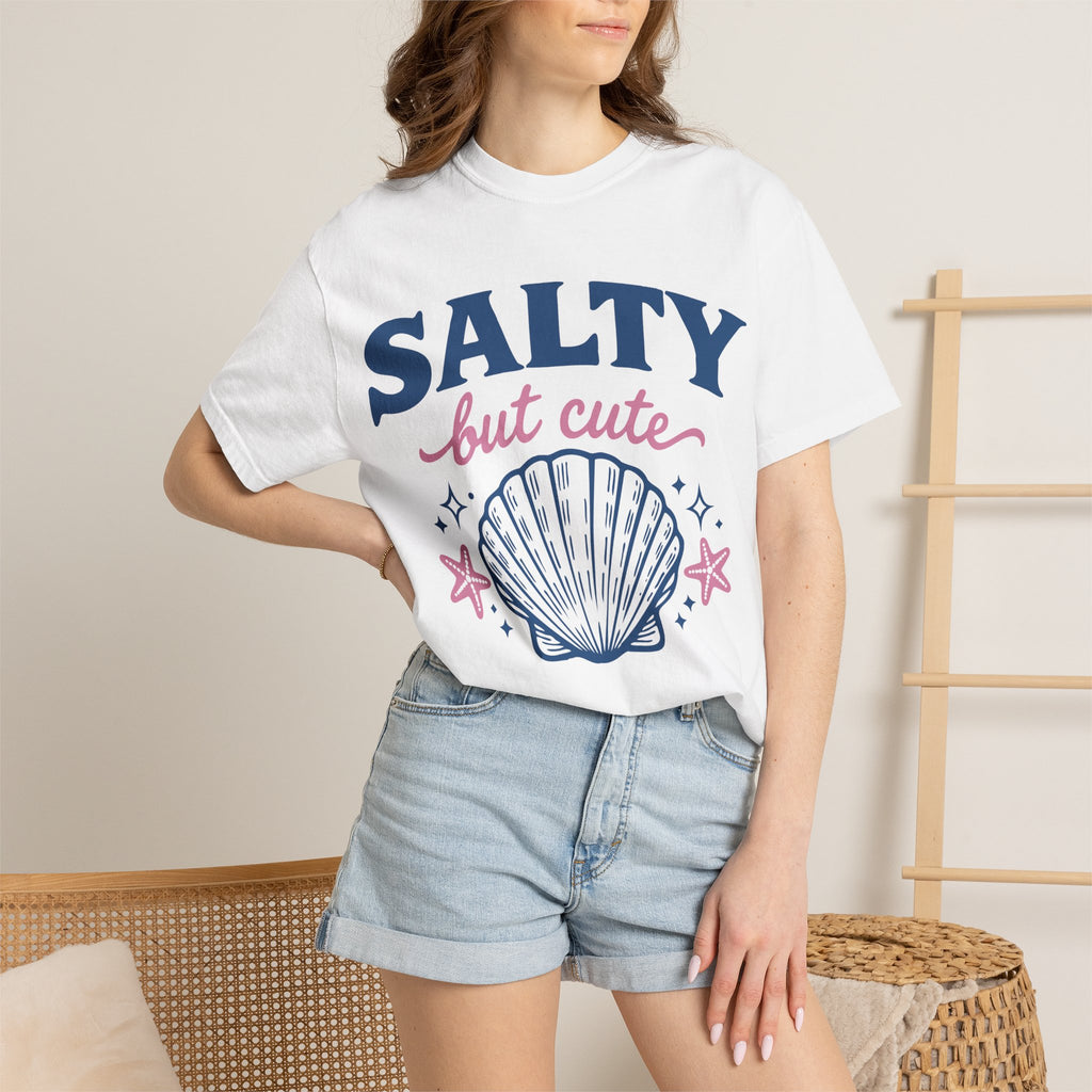Salty But Cute Seashell T-Shirt