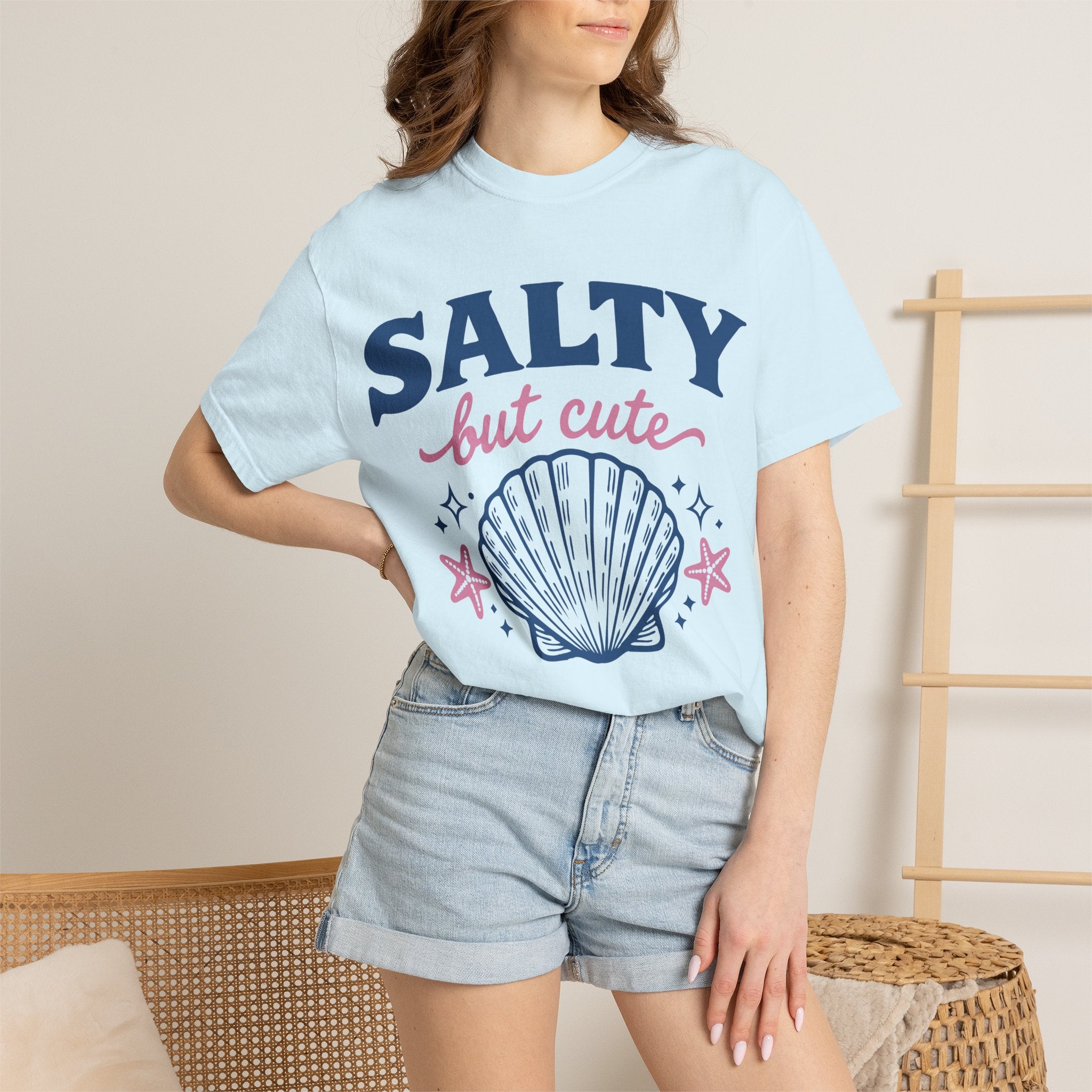 Salty But Cute Seashell T-Shirt