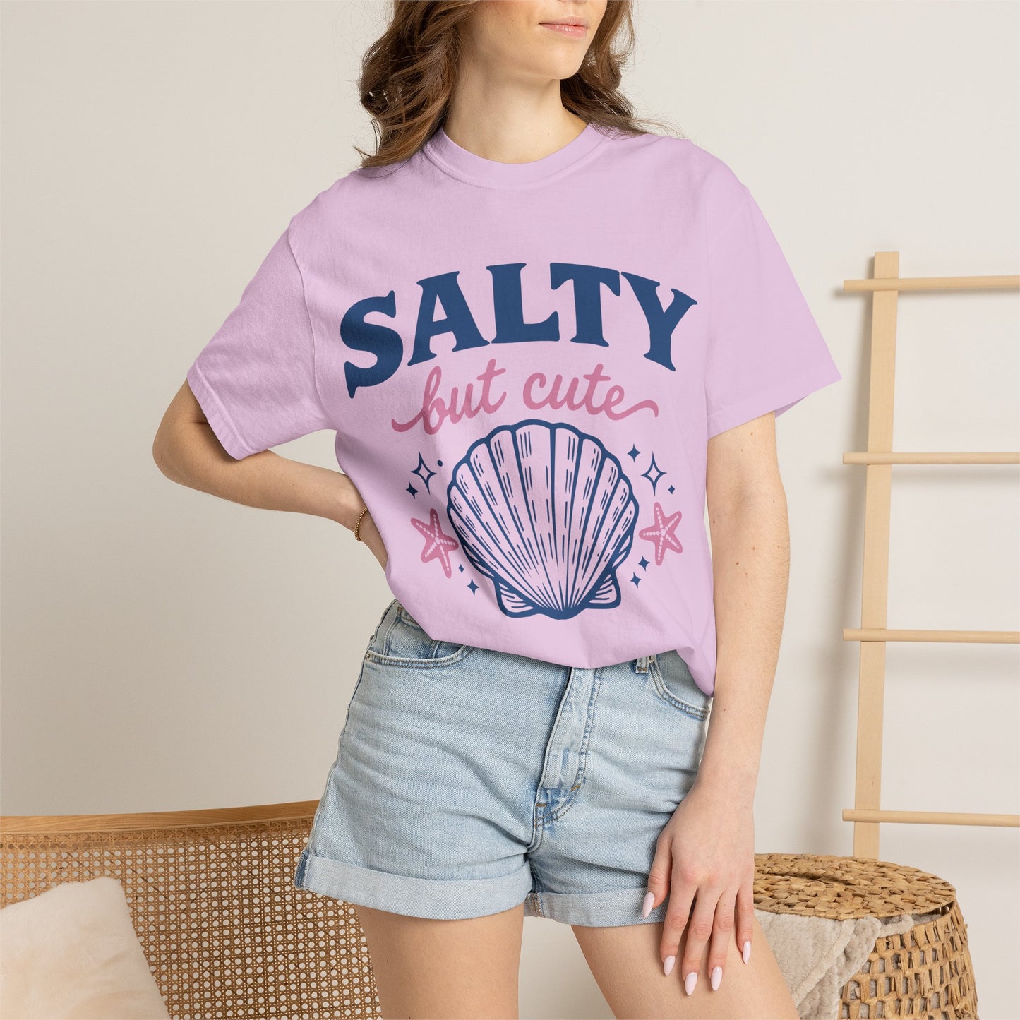 Salty But Cute Seashell T-Shirt
