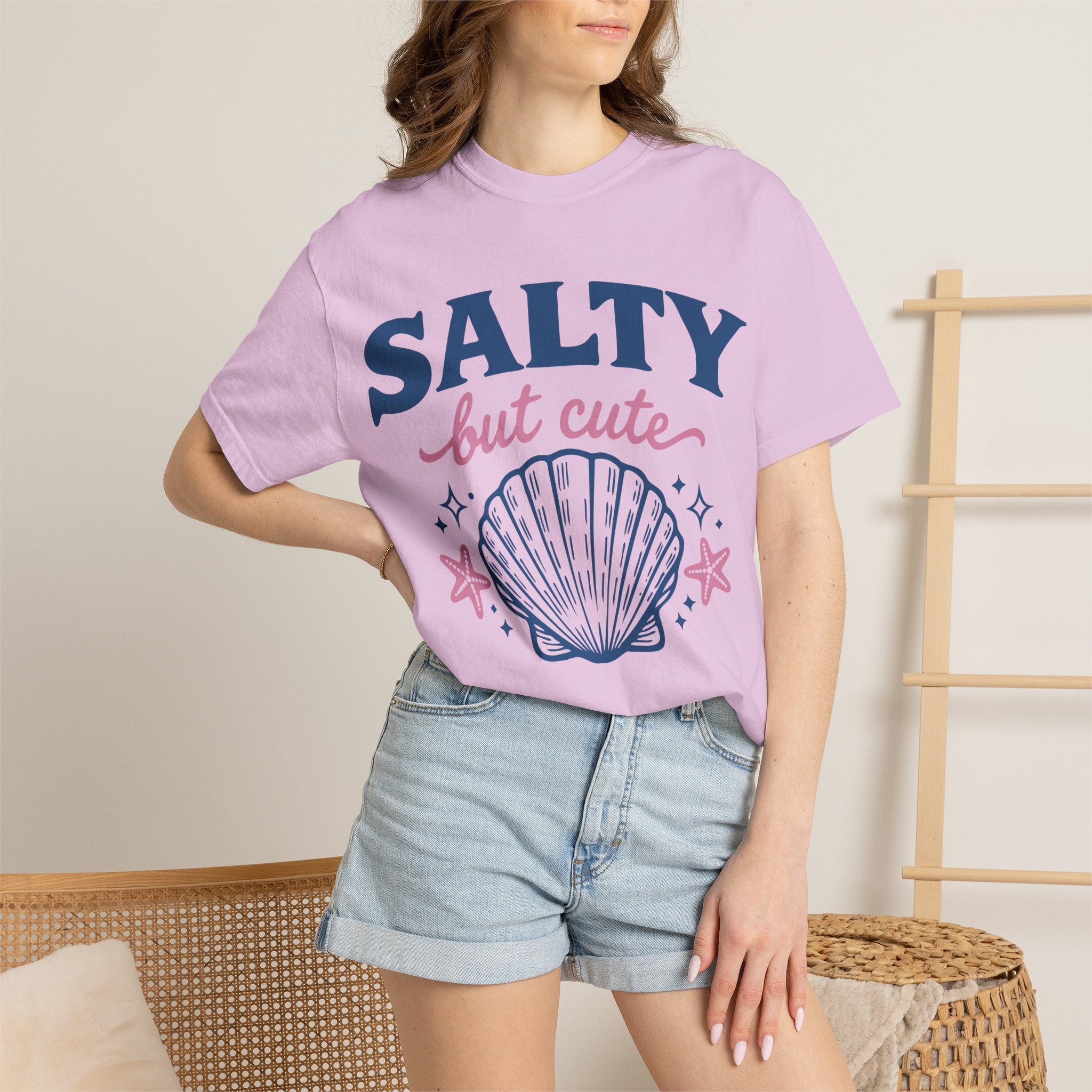 Salty But Cute Seashell T-Shirt
